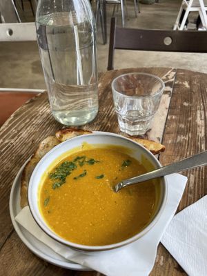   at Aujourd'hui Demain Cafe in Paris