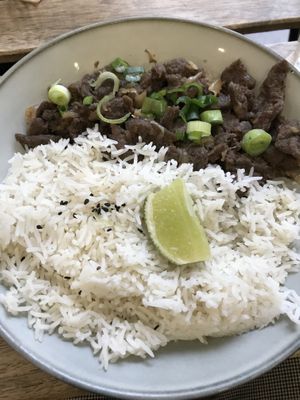   at Aujourd'hui Demain Cafe in Paris