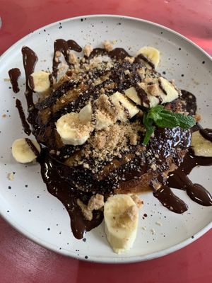   at Aujourd'hui Demain Cafe in Paris