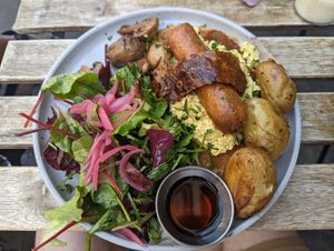  at Aujourd'hui Demain Cafe in Paris