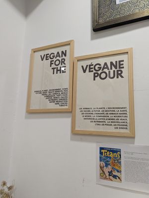  at Aujourd'hui Demain Cafe in Paris