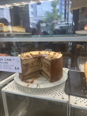   at Aujourd'hui Demain Cafe in Paris