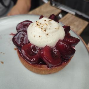  at Aujourd'hui Demain Cafe in Paris