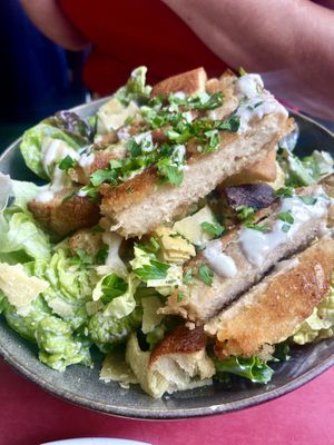 Caesar Salad   at Aujourd'hui Demain Cafe in Paris