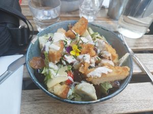  at Aujourd'hui Demain Cafe in Paris