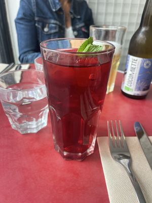 Bissap   at Aujourd'hui Demain Cafe in Paris