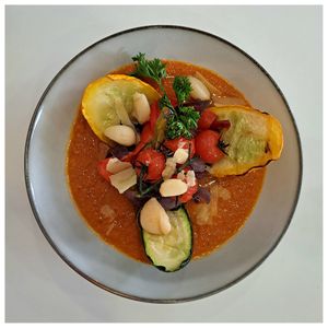 season bowl: ra-ta-ta-touille 🌱 at Aujourd'hui Demain Cafe in Paris