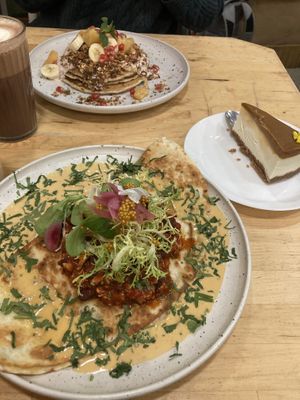   at Aujourd'hui Demain Cafe in Paris