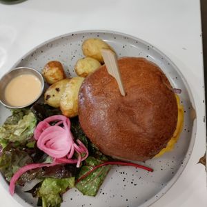  at Aujourd'hui Demain Cafe in Paris