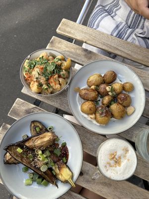   at Aujourd'hui Demain Cafe in Paris