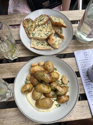   at Aujourd'hui Demain Cafe in Paris