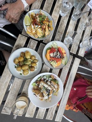   at Aujourd'hui Demain Cafe in Paris