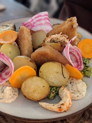  at Aujourd'hui Demain Cafe in Paris