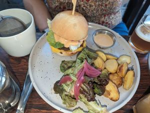  at Aujourd'hui Demain Cafe in Paris