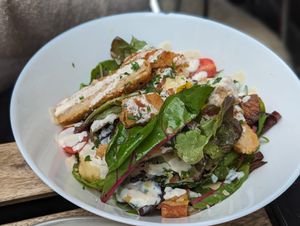  at Aujourd'hui Demain Cafe in Paris