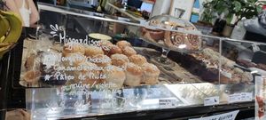 Pastries at Aujourd'hui Demain Cafe in Paris