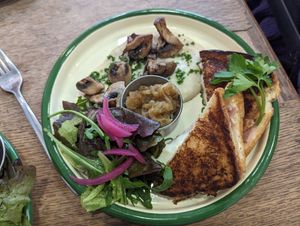 #Veganuary at Aujourd'hui Demain Cafe in Paris