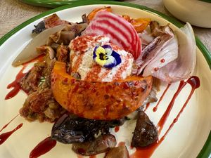   at Aujourd'hui Demain Cafe in Paris