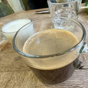   at Aujourd'hui Demain Cafe in Paris