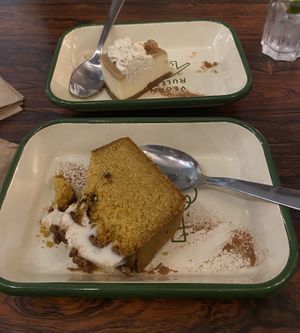   at Aujourd'hui Demain Cafe in Paris