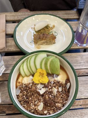   at Aujourd'hui Demain Cafe in Paris