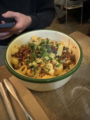   at Aujourd'hui Demain Cafe in Paris