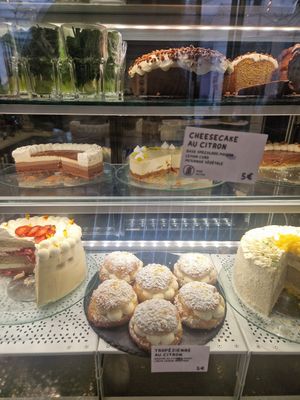  at Aujourd'hui Demain Cafe in Paris