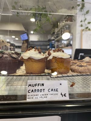   at Aujourd'hui Demain Cafe in Paris