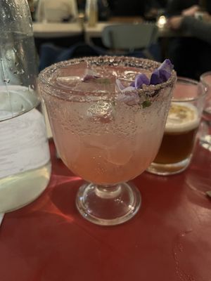 flower power   at Aujourd'hui Demain Cafe in Paris