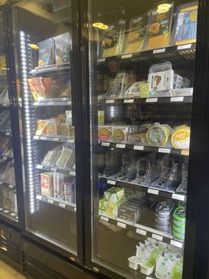 Vegan cheeses  at Aujourd'hui Demain Cafe in Paris