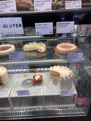  at Aujourd'hui Demain Cafe in Paris