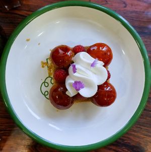 St Honoré at Aujourd'hui Demain Cafe in Paris