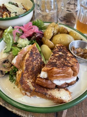   at Aujourd'hui Demain Cafe in Paris