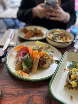   at Aujourd'hui Demain Cafe in Paris