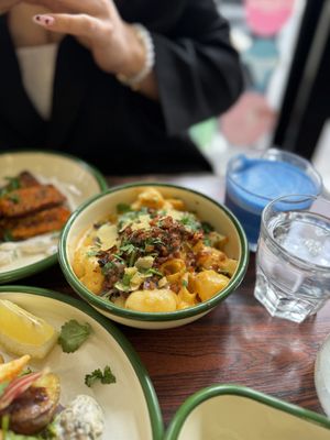   at Aujourd'hui Demain Cafe in Paris