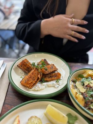   at Aujourd'hui Demain Cafe in Paris