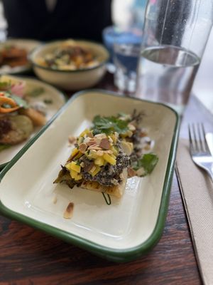   at Aujourd'hui Demain Cafe in Paris