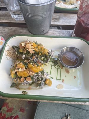   at Aujourd'hui Demain Cafe in Paris