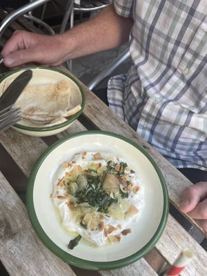   at Aujourd'hui Demain Cafe in Paris