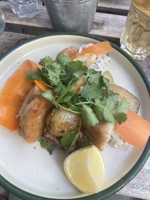   at Aujourd'hui Demain Cafe in Paris