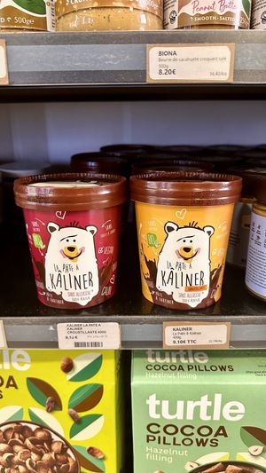   at Aujourd'hui Demain Cafe in Paris