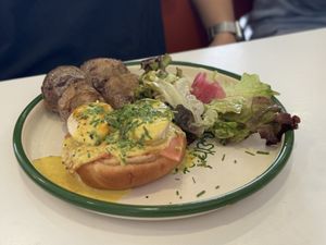   at Aujourd'hui Demain Cafe in Paris