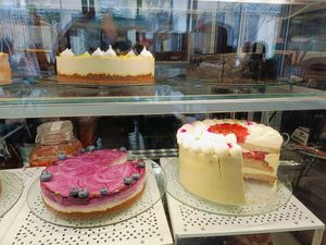 , at Aujourd'hui Demain Cafe in Paris