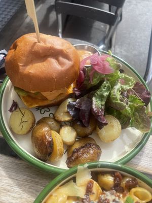   at Aujourd'hui Demain Cafe in Paris