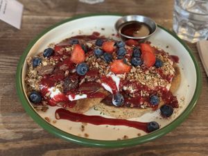   at Aujourd'hui Demain Cafe in Paris