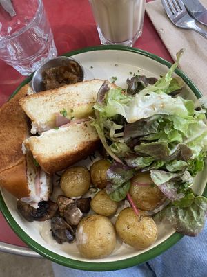   at Aujourd'hui Demain Cafe in Paris