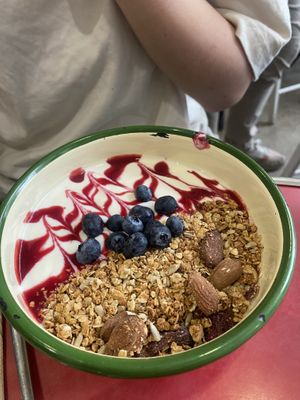   at Aujourd'hui Demain Cafe in Paris