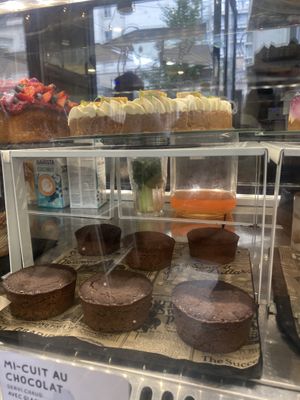   at Aujourd'hui Demain Cafe in Paris