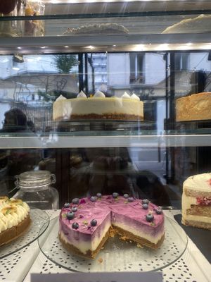   at Aujourd'hui Demain Cafe in Paris