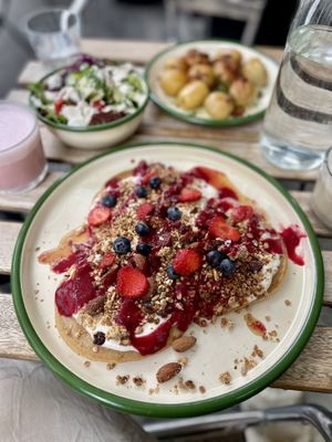   at Aujourd'hui Demain Cafe in Paris